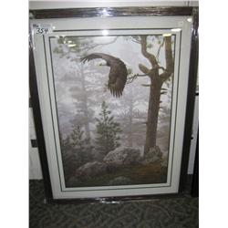 shrouded Forest Print By Daniel Smith