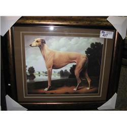 greyhound Dog Print
