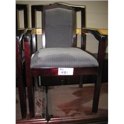 Mahogany Framed Client Chair (t1)