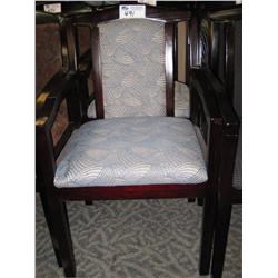 Mahogany Framed Client Chair (t5)