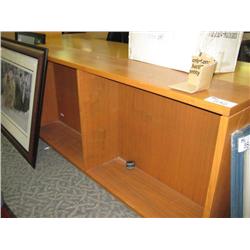 Cherry 6ft Long Short Bookcase