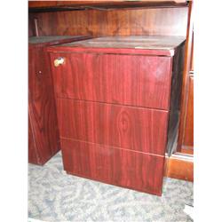 Mahogany Rolling Pedestal