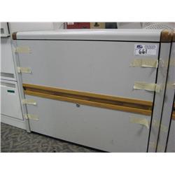 White 2 Drawer Lateral File Cabinet