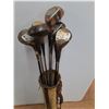 Image 2 : (7) Vintage Golf Clubs and Golf Club Bag