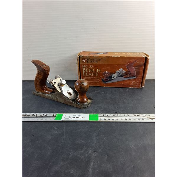 Windsor Design No 33 Bench Plane