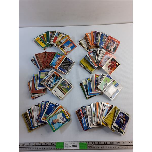 Various Sports Trading Cards