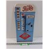 Image 1 : Pepsi-Cola Metal Sign - 8.5" x 18"