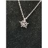Image 2 : Sterling Silver Snowflake Necklace