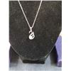 Image 2 : Sterling Silver Swan Necklace