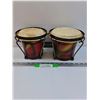 Image 1 : Bongo Drum Set - 14"  x 6"