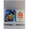 Image 1 : (2) Cookbooks - Annual Cookbook and 50 Foods the Essential of Good Taste