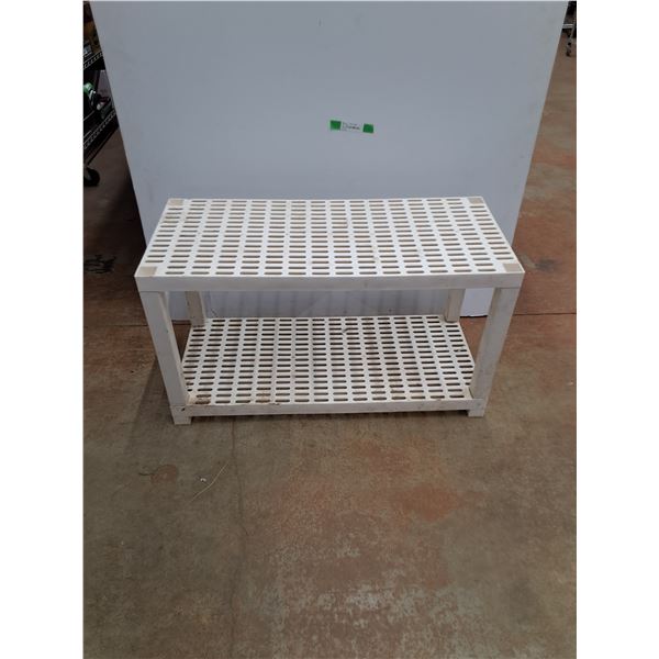 *Plastic Shelf Rack