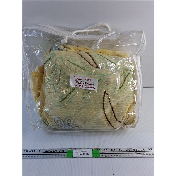 Chenille Double Bed Spread