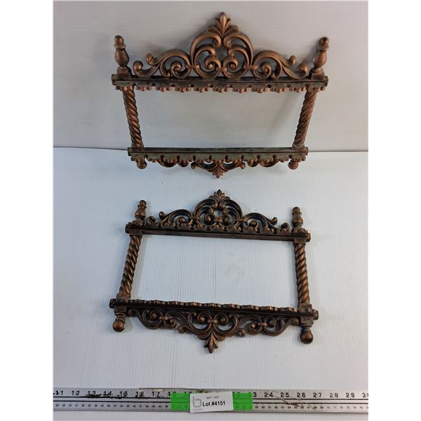 (2) Souvenir Spoon Racks