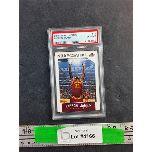 2015 Panini Hoops LeBron James Basketball Trading Card - Cannot Authenticate