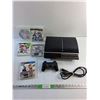 Image 1 : Sony Playstation 3 Gaming Console, Games and Controller