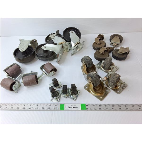 (5) Sets of Wheels/Casters