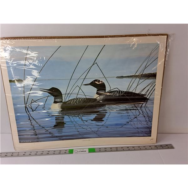 'A Turtle Lake Morning Painting' by C.D. Hiebert