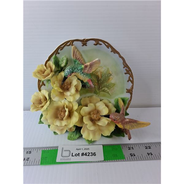 The Bradford Exchange Ceramic Hummingbirds Figurine