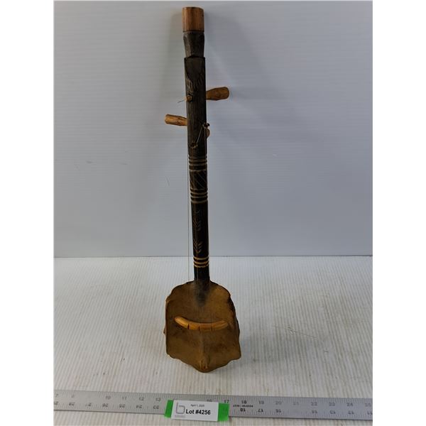 Wooden Tortoise Shell Homemade Musical Instrument