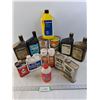 Image 1 : Assorted Oils, Brake Fluid and Starting Fluids