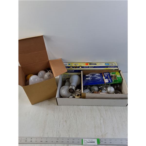 Numerous Incandescent/Halogen Light Bulbs