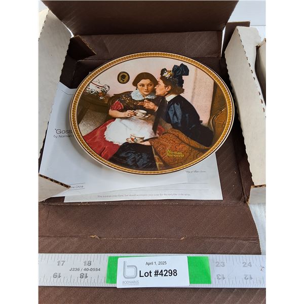 The Bradford Exchange "Gossiping in the Alcove"