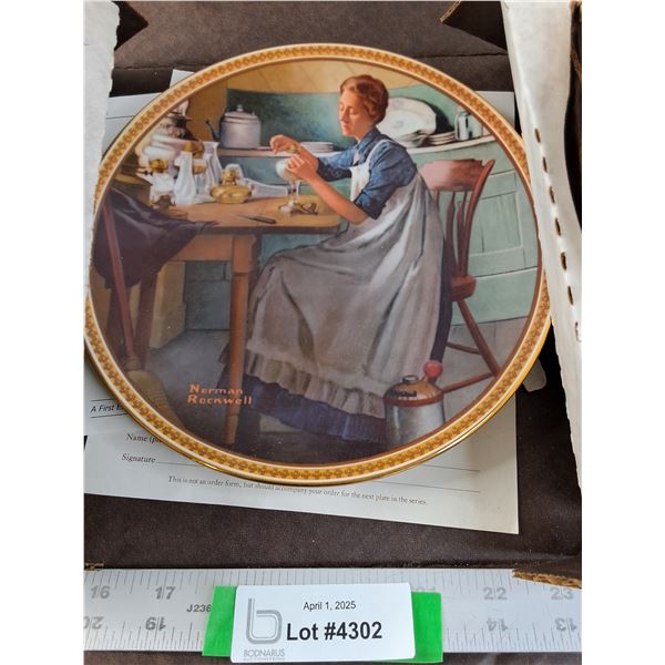 The Bradford Exchange "Working in the Kitchen"