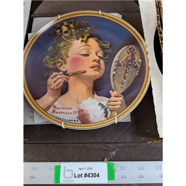 The Bradford Exchange "Making Believe at the Mirror"