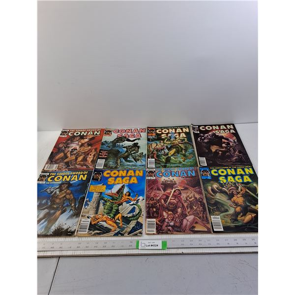 Assorted Vintage Conan Magazines