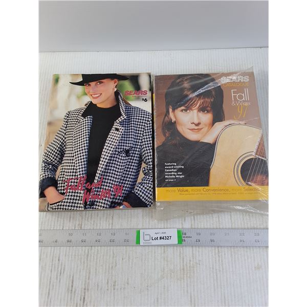 (2) Older Sears Catalogs