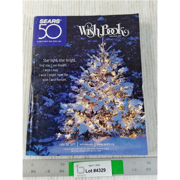 Christmas wish Book 2003