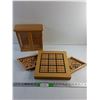 Image 1 : Wooden Display Box and Sudoku Game