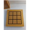Image 4 : Wooden Display Box and Sudoku Game