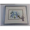 Image 4 : (2) Framed Bird Art Prints and Photo Frame