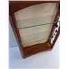 Image 2 : Wooden Glass Display Shelf Box