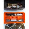 Image 3 : Tactix Tool Box, Assorted Drill Bits and Misc