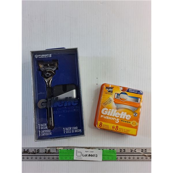 Gillette Limited Edition Razor and Fusion Power 5 Cartridges