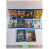 Image 1 : (10) Blu Ray Movies - Terminator, Fast and Furious and Robin Hood