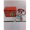 Image 1 : Coca-Cola Animated Polar Bear Phone in Original Box - Untested