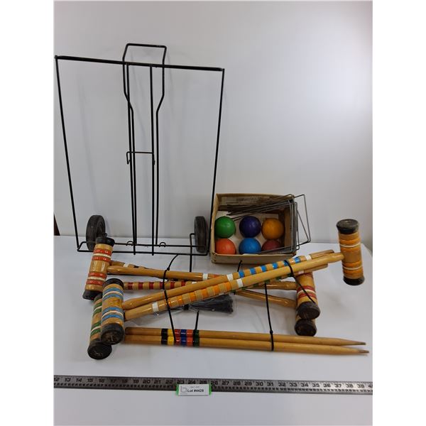Croquet Set - Appears Complete