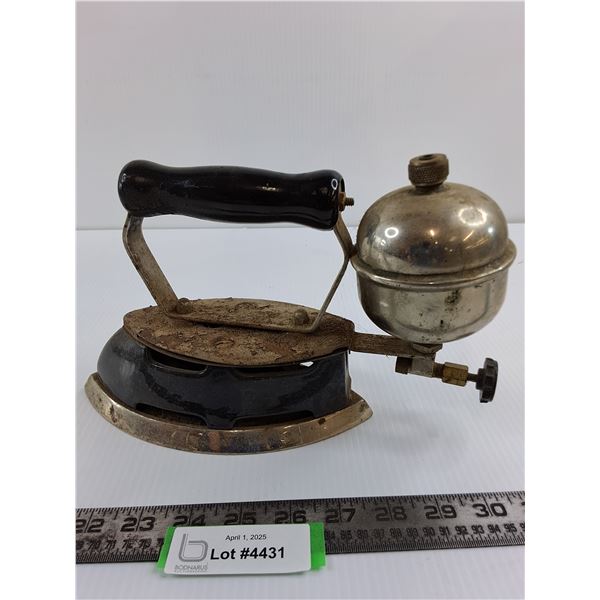 Antique Coleman Gas Iron - Untested