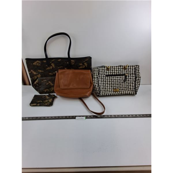 Ladies Hand Bags Lot (Uline, Matt & Nat, Tommy Hilfiger) - Cannot Authenticate