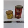 Image 1 : (2) Vintage Empty Tins (Sportsman & Blue Ribbon)
