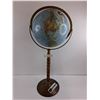Image 1 : Eliptical Globe on Base - 32" Tall