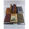Image 1 : (10) Vintage Hard Cover Books (Moby Dick, Dinosaur Encyclopedia, Island of Secrets)