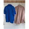 Image 2 : (2) Men's Shirts (bolle Golf Size Large & Kirkland Long Sleeve Size XL)