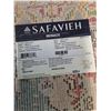 Image 3 : Safavieh "Monaco" Light Blue Fuscia 8' x 26" Runner Rug with No-Slip Underlay and Spare Piece
