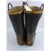 Image 4 : Ranger Pair of Steel-Toed Fire Fighter Boots Size 11