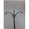 Image 2 : * Outdoor Metal Plant Hanger 79" Length with Separate Adjustable Foot